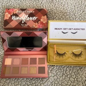 Sexy Eyes bundle: Violet Voss Eyeshadow Palette and Lashaholic Luxury Lashes